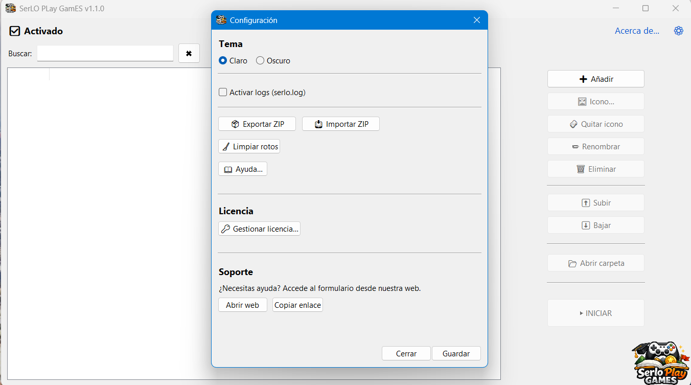 SerLO Play Games - Vista 2